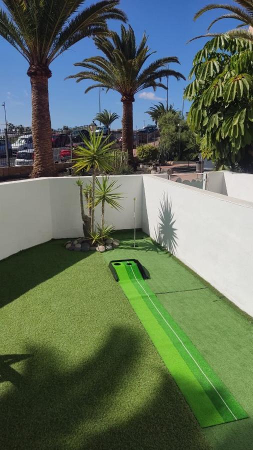 "Mini Golf Estudio" Terraza Privada Y Piscina San Miguel de Abona Exterior foto